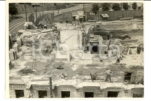 1939 milan demolition a - milan, of