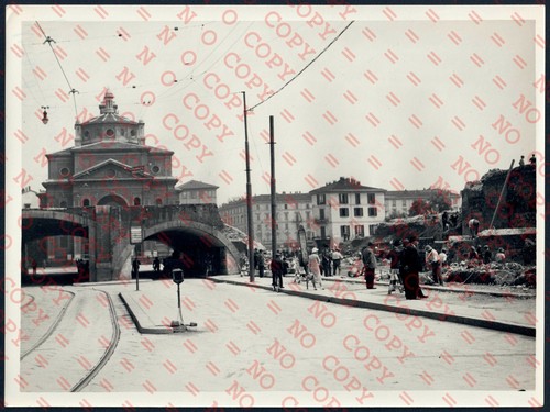 Milano demolizione ponte - demolizione,