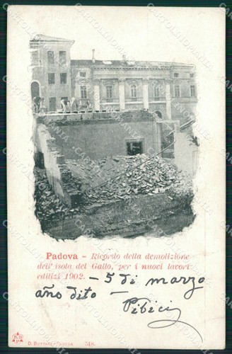 Padua city demolition gallen - padua,