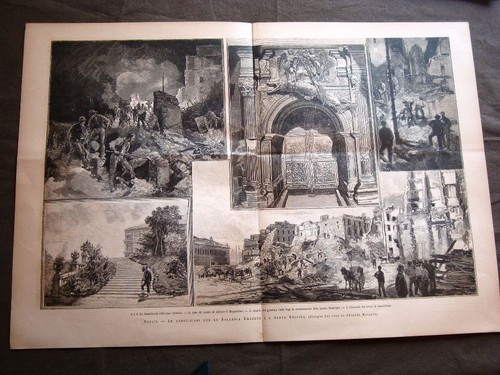 Huge print naples 1887 - naples,