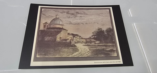 Postcard demolizione delle
